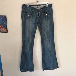 Long tall bell bottoms